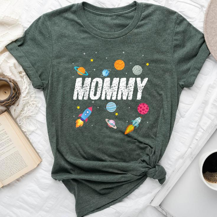 Mommy Outer Space Birthday Party Family Boys Girls Bella Canvas T-shirt