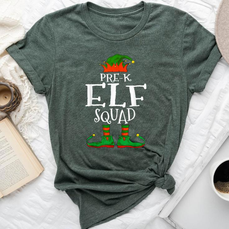 Pre-K Elf Squad Teacher Student Christmas Bella Canvas T-shirt
