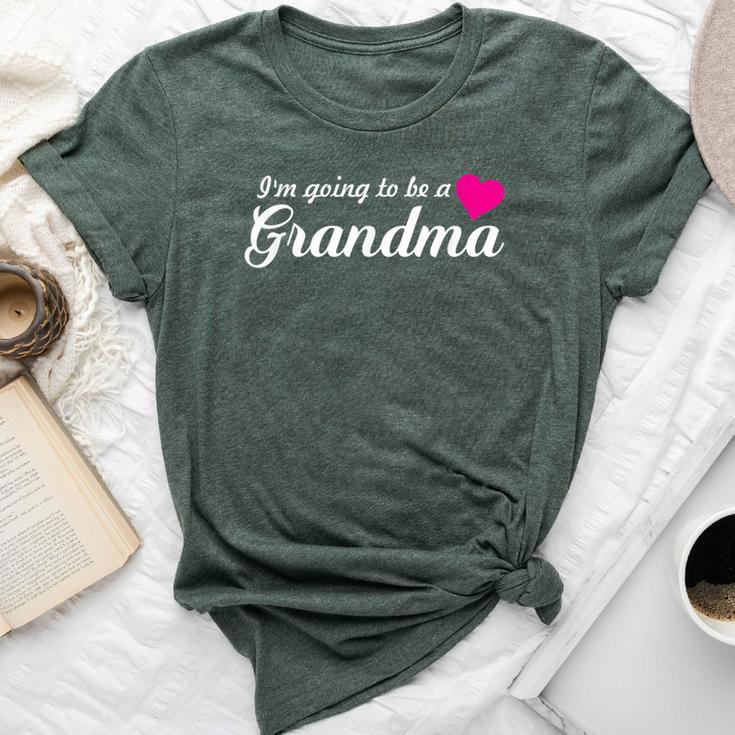 Pregnancy Announcement I'm Going To Be A Grandma Bella Canvas T-shirt