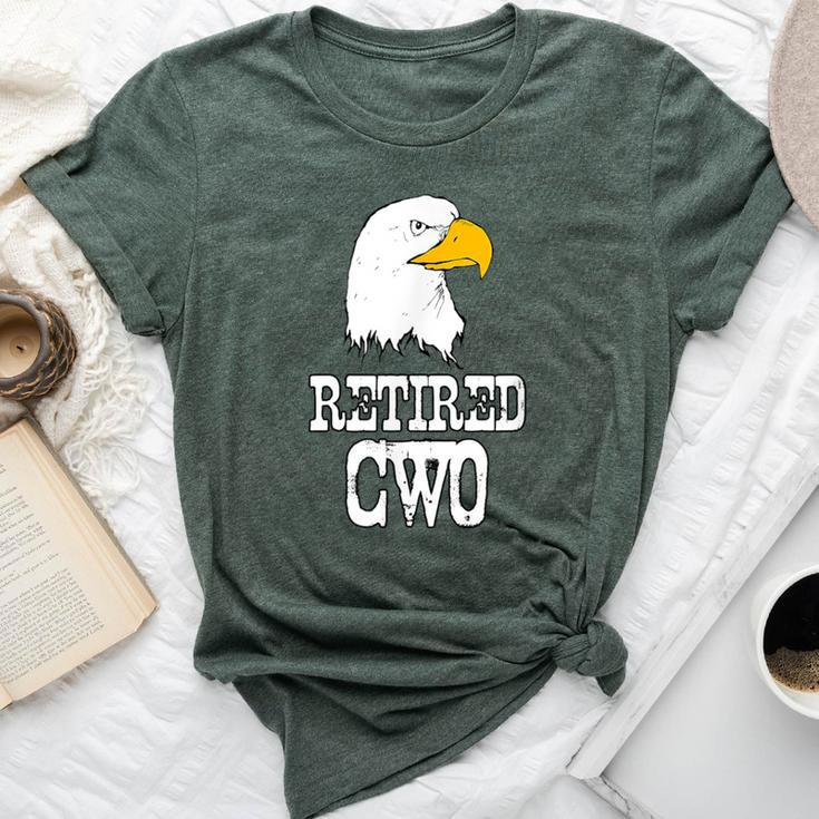 Retired Chief Warrant Officer Cwo-3 Military 2019 T Bella Canvas T-shirt