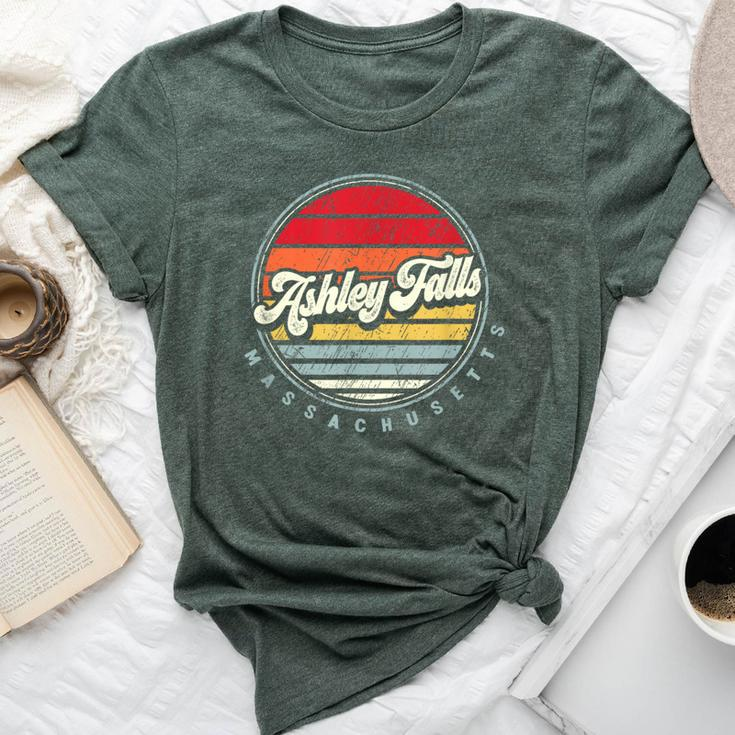 Retro Ashley Falls Home State Cool 70S Style Sunset Bella Canvas T-shirt