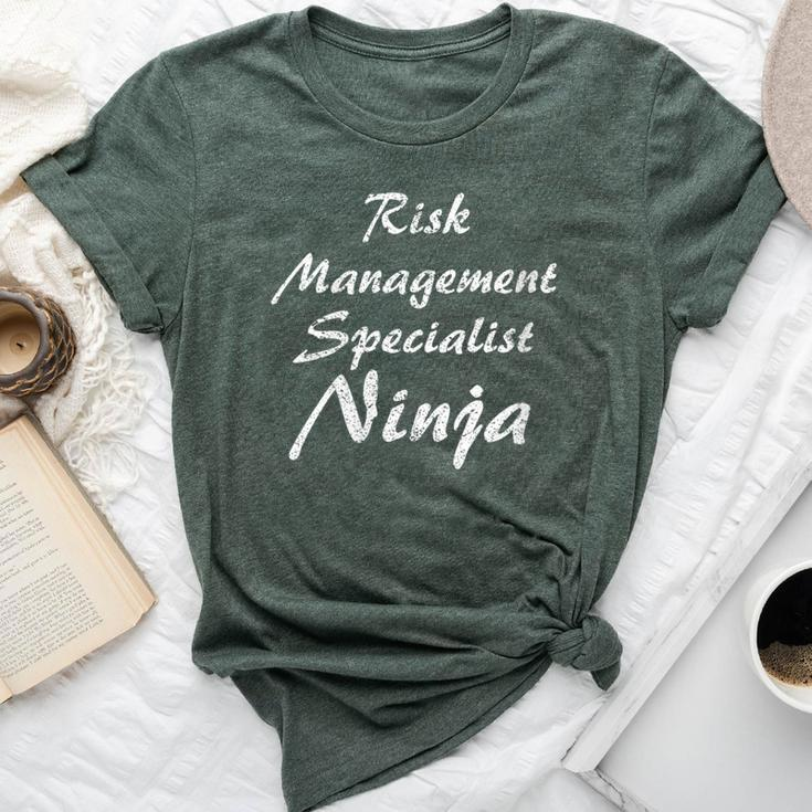 Risk Management Specialist Occupation Work Bella Canvas T-shirt