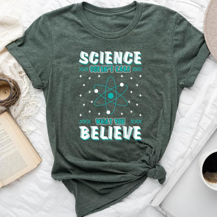 Science Teacher Atom Chemists School Educator Instructor Bella Canvas T-shirt