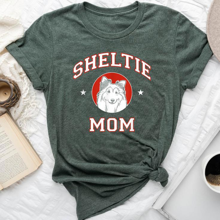 Shetland Sheepdog Mom Sheltie Dog Mother Bella Canvas T-shirt