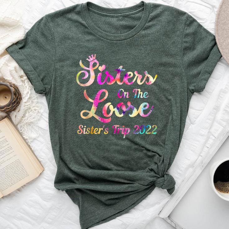 Sisters On The Loose Sister's Trip 2022 Sisters Road Trip Bella Canvas T-shirt