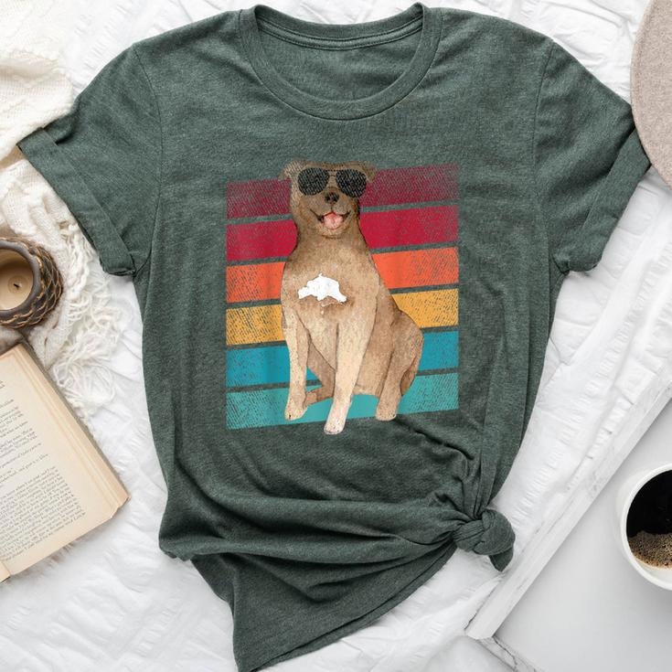 Spanish Alano Espanol Dog Mom Dad Clothing Bella Canvas T-shirt