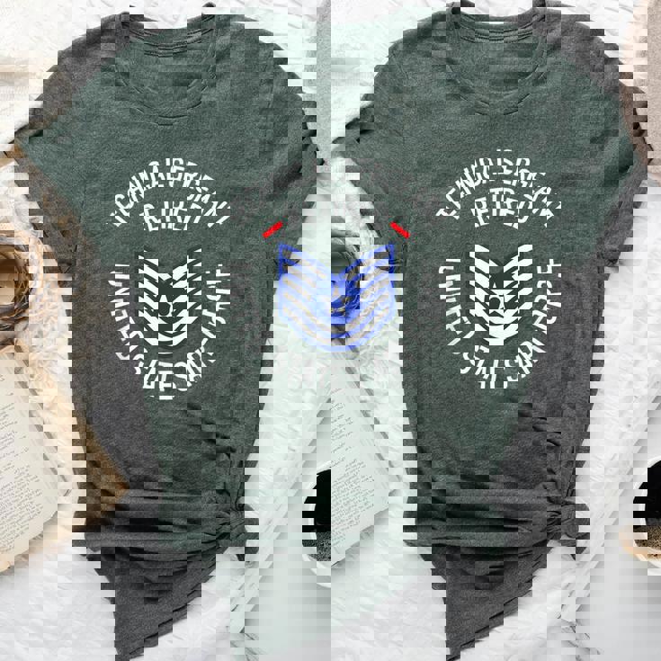 Technical Sergeant Tsgt Retired Air Force Retirement Bella Canvas T-shirt