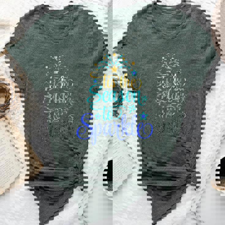 Tis The Season To Sparkle Christmas Holiday Bella Canvas T-shirt