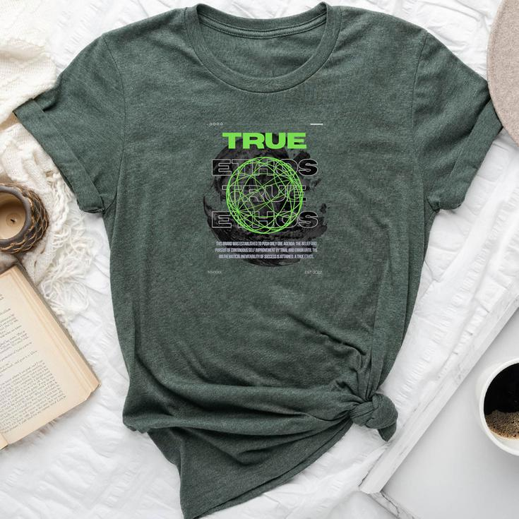 True Ethos Motivational Mission Quote Bella Canvas T-shirt