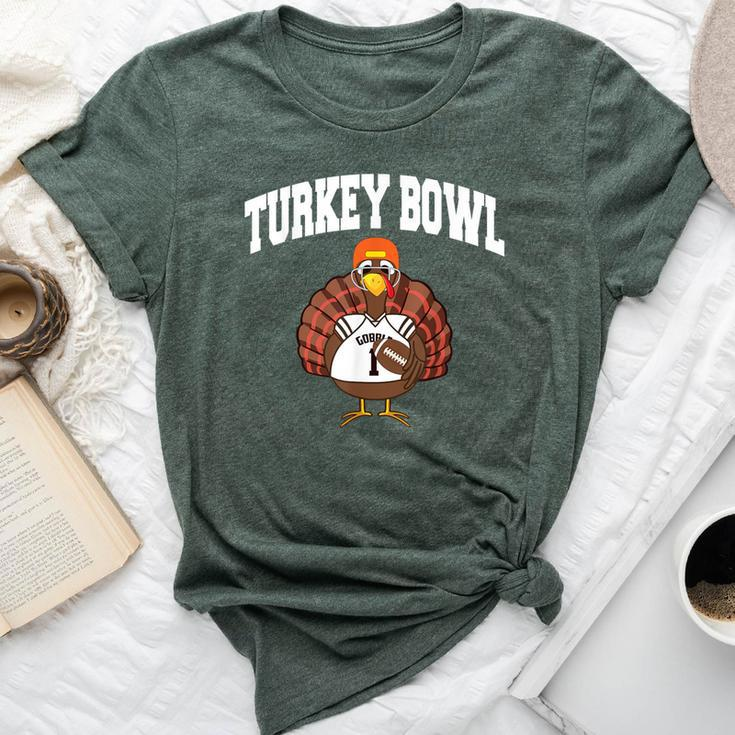 Turkey Bowl Thanksgiving  Football Game Bella Canvas T-shirt