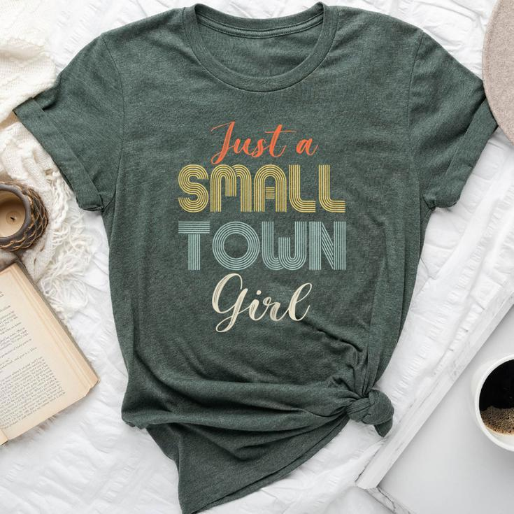 Vintage Retro Just A Small Town Girl Bella Canvas T-shirt