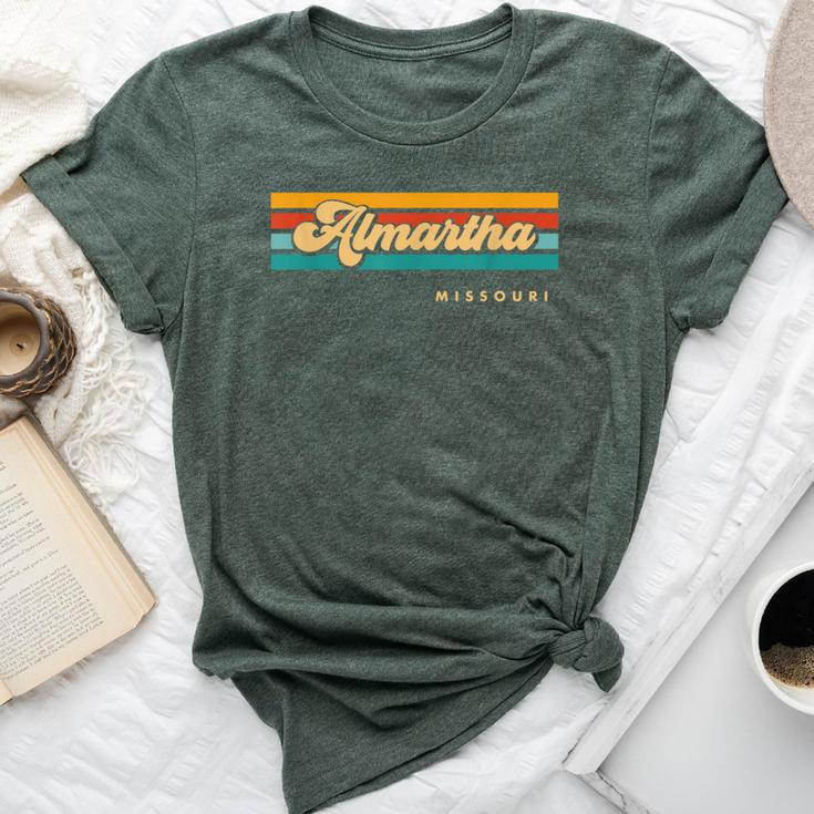 Vintage Sunset Stripes Almartha Missouri Bella Canvas T-shirt