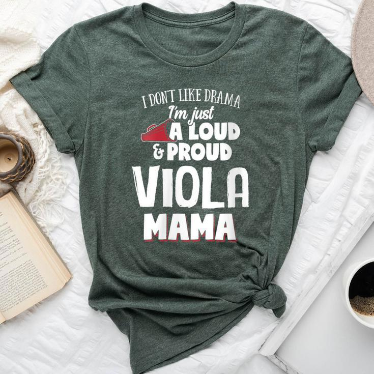 Viola Mom Loud And Proud Mama Bella Canvas T-shirt