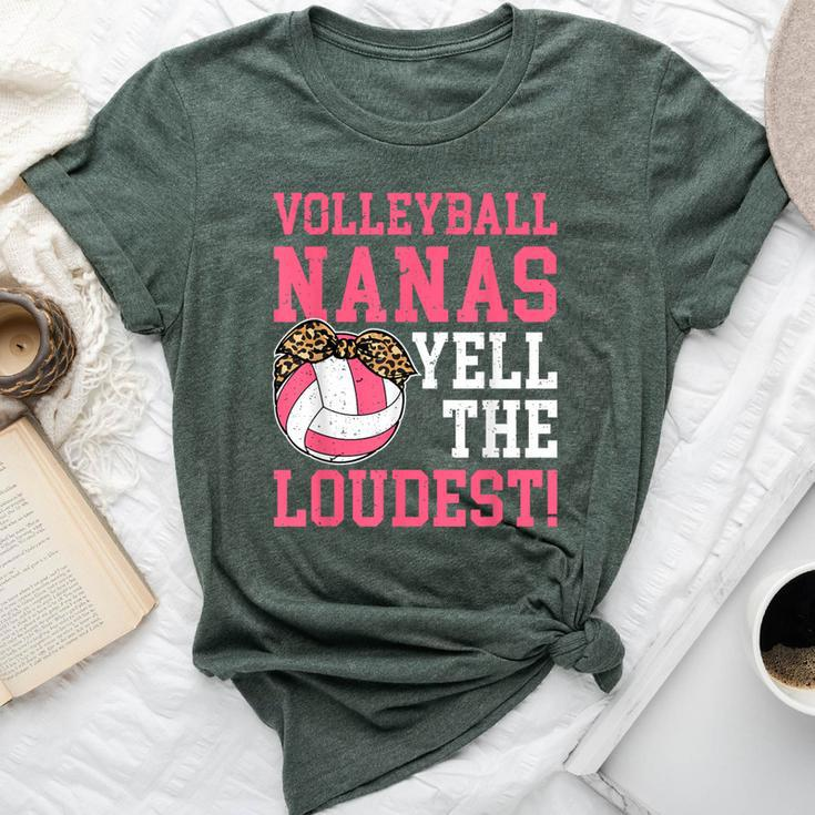 Volleyball Nana Grandma Nana Of A Volleyball Player Bella Canvas T-shirt