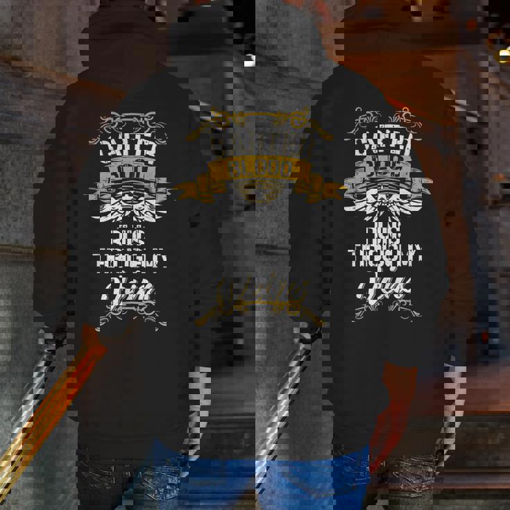 Carter Blood Runs Through My Veins Zip Up Hoodie Back Print Carter Blood Runs Through My Veins Zip Up Hoodie Back Print