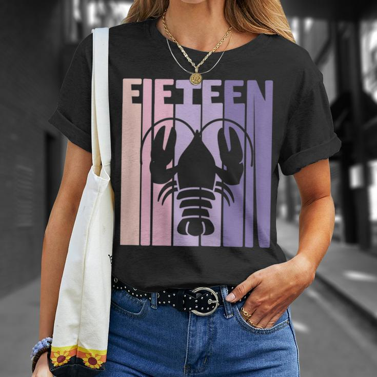 15Th Birthday Cancer Zodiac Retro Girl 15 Years Old Unisex T-Shirt Gifts for Her