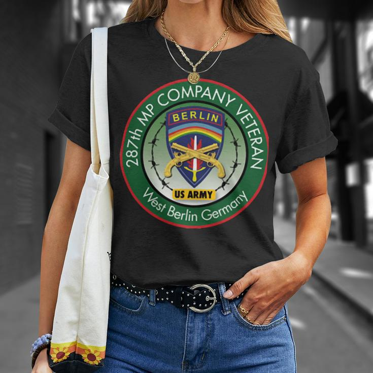 287Th Mp Company Berlin Veteran Unit PatchShirt Unisex T-Shirt Gifts for Her