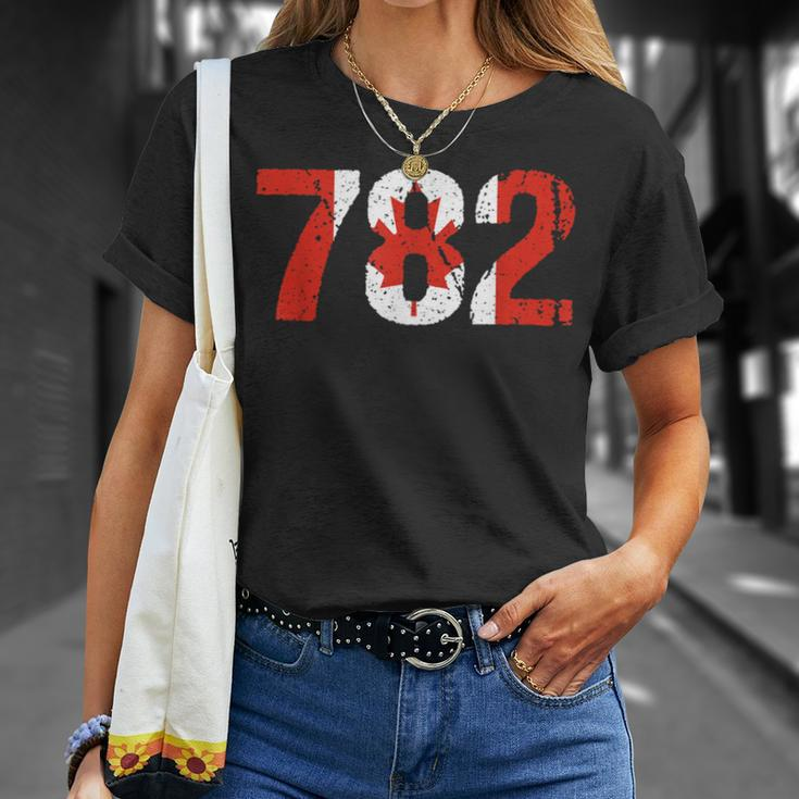 782 Nova Scotia And Prince Edward Island Area Code Canada T-Shirt Gifts for Her