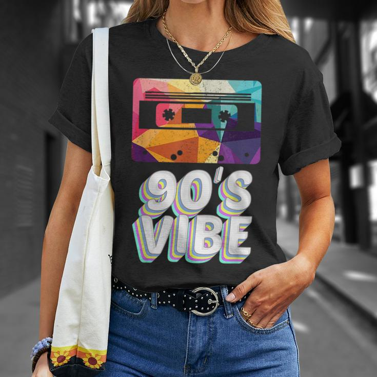 90S Vibe Vintage Retro Aesthetic Costume Party Wear Gift 90S Vintage Designs Funny Gifts Unisex T-Shirt Gifts for Her
