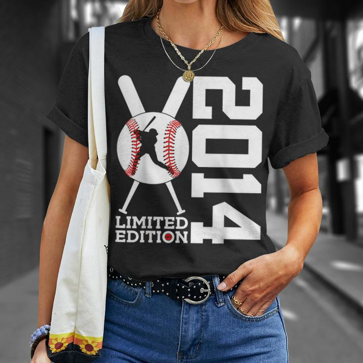 9Th Birthday Baseball Limited Edition 2014 Unisex T-Shirt Gifts for Her