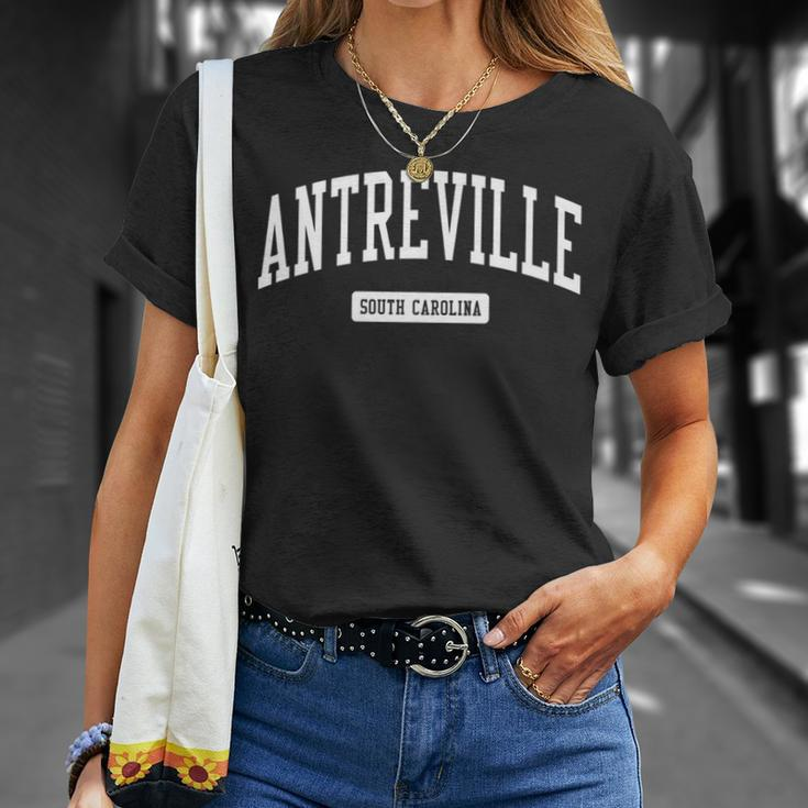 Antreville South Carolina Sc College University Sports Style T-Shirt Gifts for Her