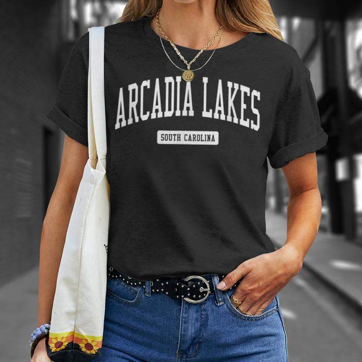 Arcadia Lakes South Carolina Sc College University Sports St T-Shirt Gifts for Her