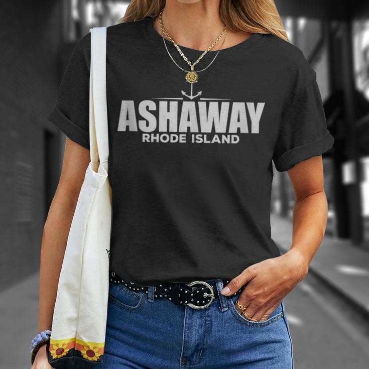 Ashaway Rhode Island T-Shirt Gifts for Her