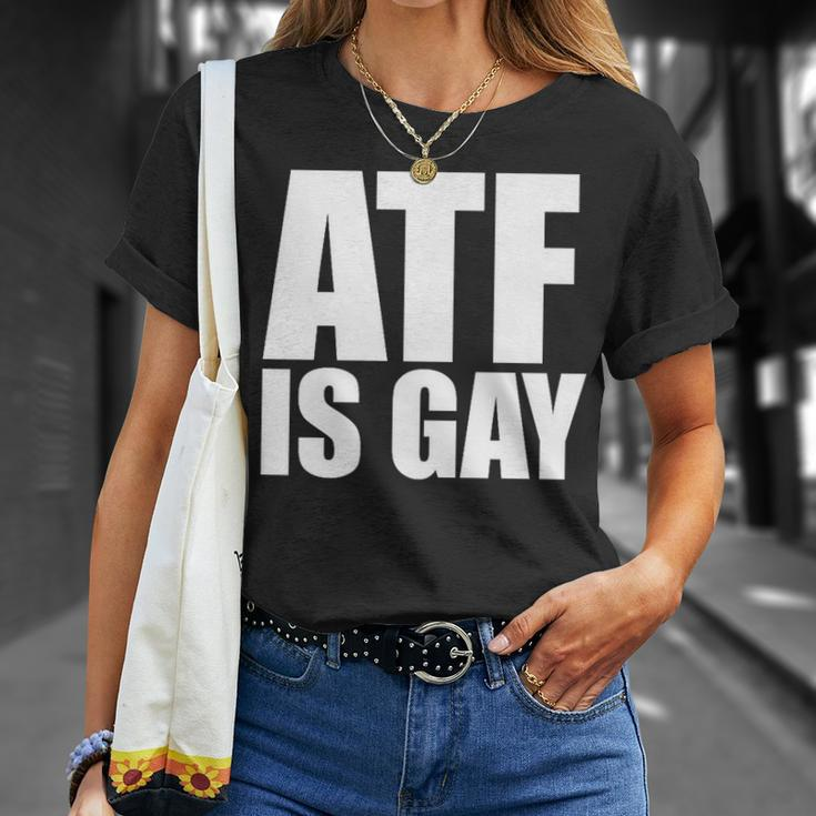 Atf Is Gay Unisex T-Shirt Gifts for Her