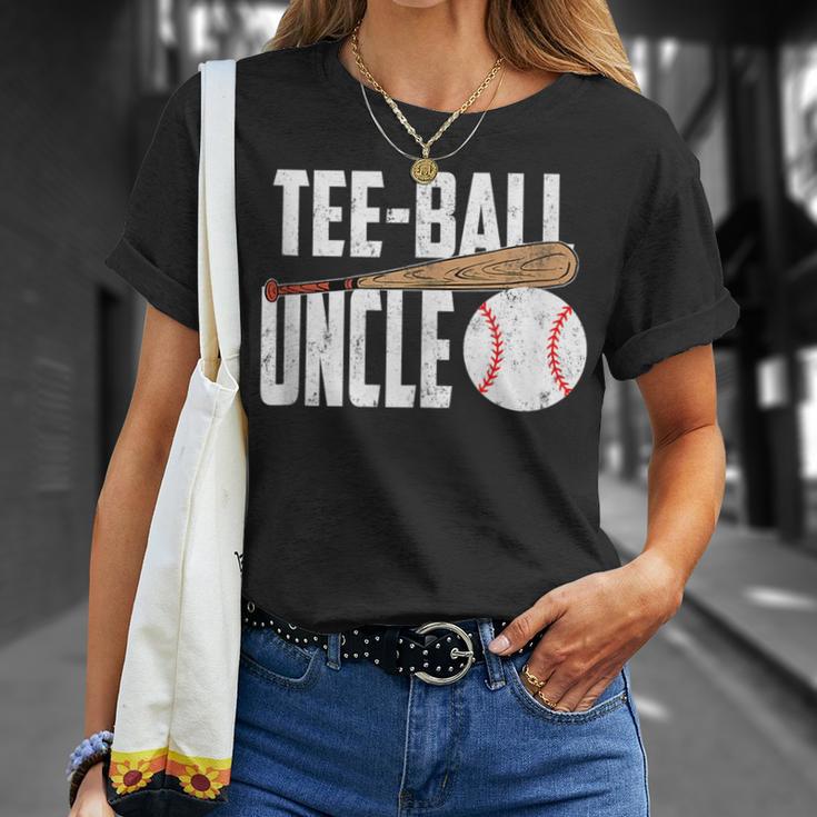 Uncle Baseball Ball Uncle Vintage Ball Funny Tball Uncle Baseball Unisex T-Shirt | Mazezy