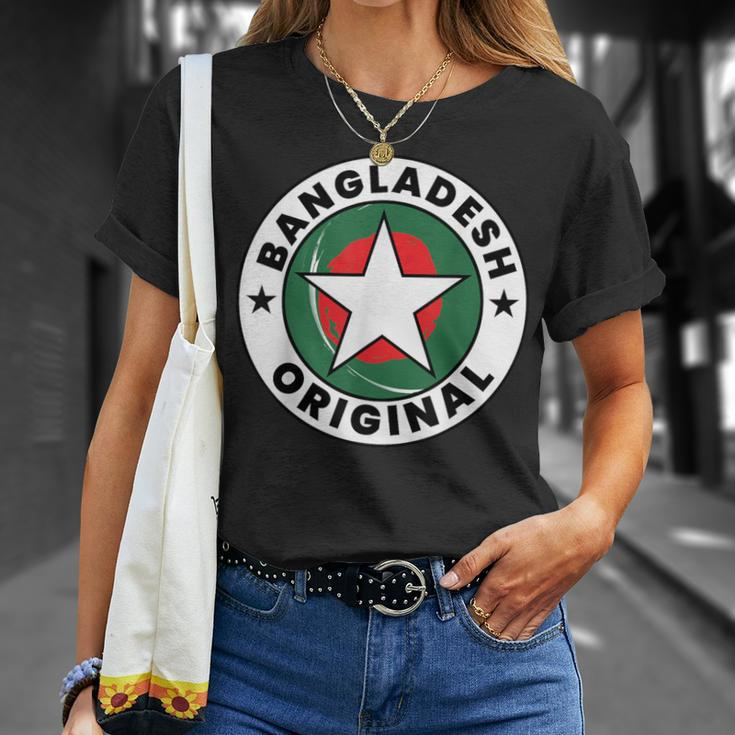 Bangladeshi Original Bangladesh Flag Bangladeshi T-Shirt Gifts for Her