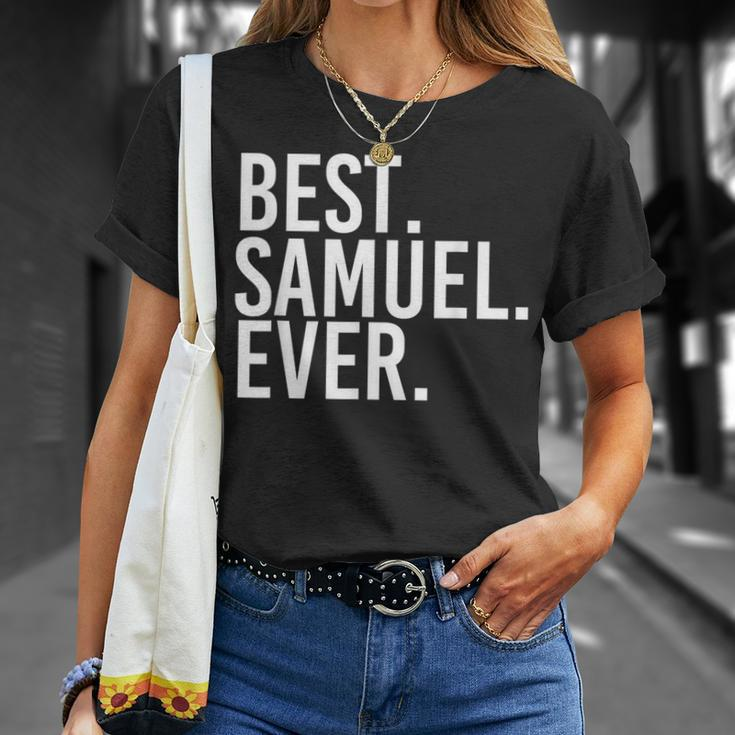 Best Samuel Ever Father's Idea T-Shirt Gifts for Her