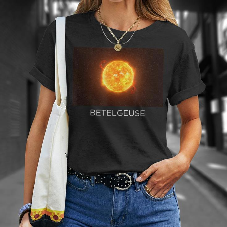 Betelgeuse Giant Star Orion Constellation Galaxy Unisex T-Shirt Gifts for Her