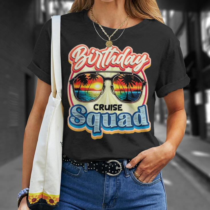 Birthday Cruise Squad Ship Vacation Party Cruising T-Shirt Gifts for Her
