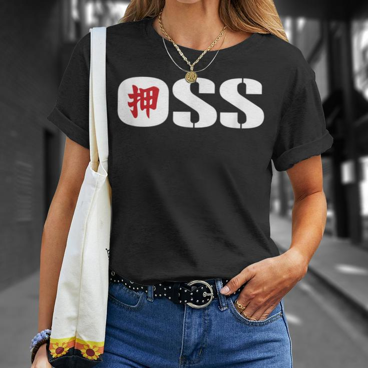 Bjj OssBrazilian Jiu Jitsu Apparel Novelty T-Shirt Gifts for Her
