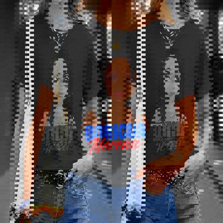 Boricua Morena V2 T-Shirt Gifts for Her