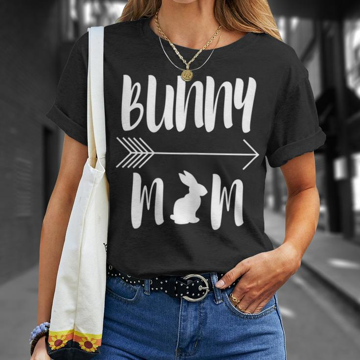 Bunny Mom Funny Rabbit Mum Gift For Women Unisex T-Shirt Gifts for Her