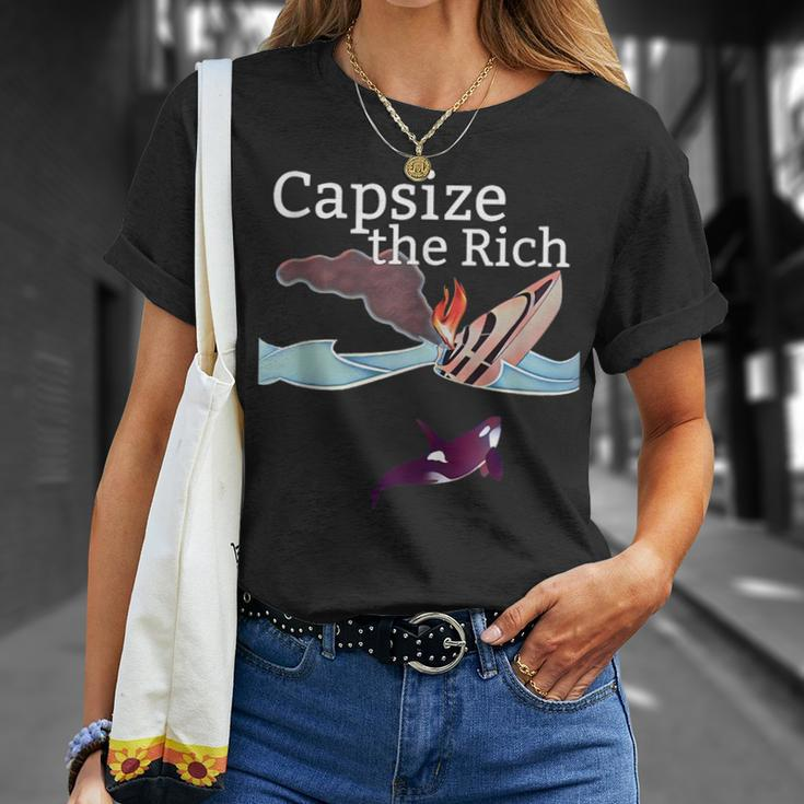 Capsize The Rich Unisex T-Shirt Gifts for Her