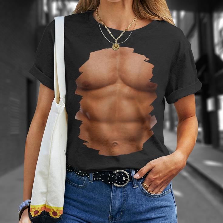 Ripped Muscles, six pack, chest T-shirt' Men's T-Shirt