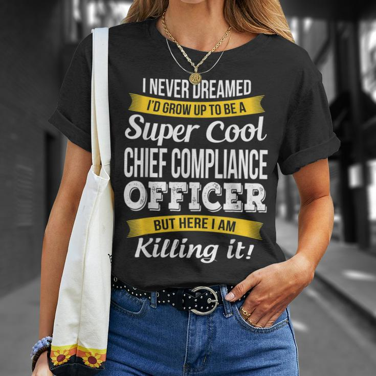 Chief Compliance Officer T-Shirt Gifts for Her