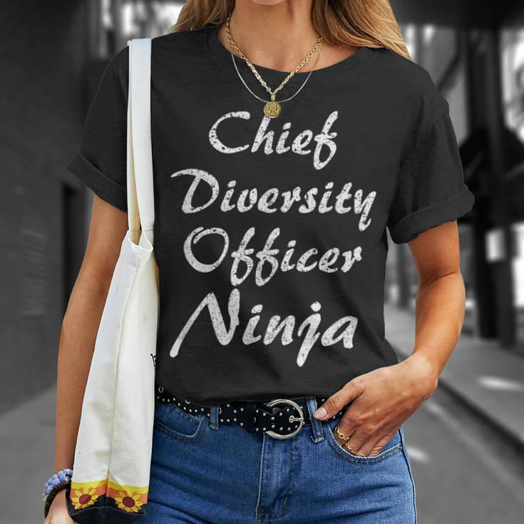 Chief Diversity Officer Occupation Work T-Shirt Gifts for Her