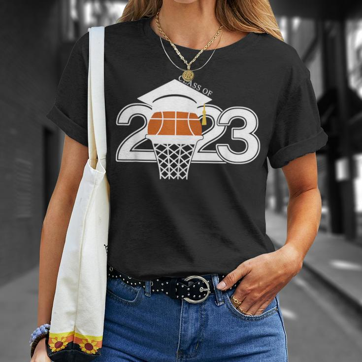 Class 2023 Graduation Senior Basketball Player Gift Unisex T-Shirt Gifts for Her