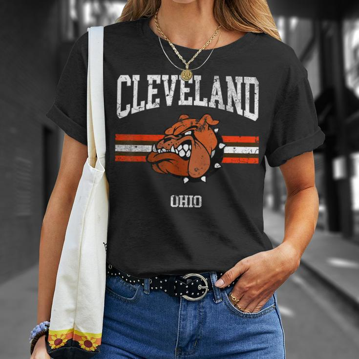 Cleveland Retro Vintage Classic Ohio T-Shirt Gifts for Her