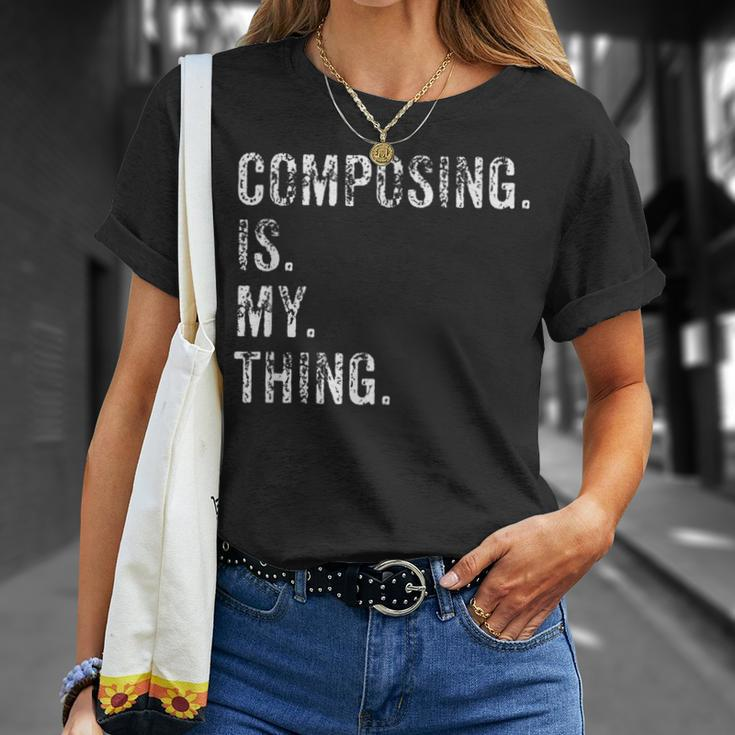 Composer Music Composer T-Shirt Gifts for Her