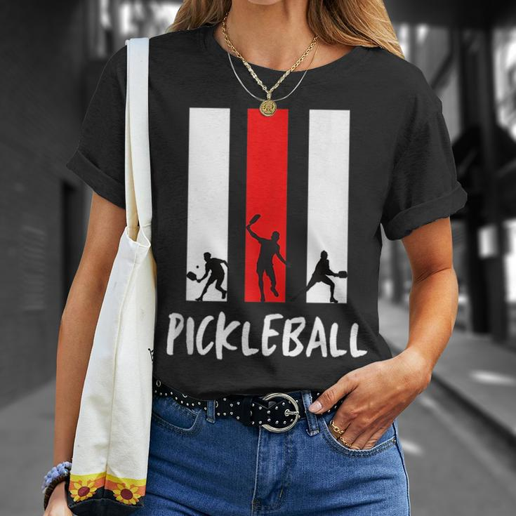 Cool Pickleball Player Dink Legend Paddle Pickler Rocker Fan Unisex T-Shirt Gifts for Her