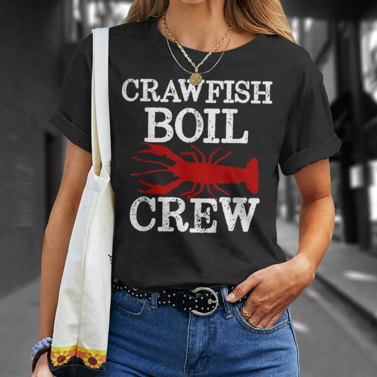 Crawfish Boil Crew Party Group Matching Crayfish New Orleans T-shirt Gifts for Her