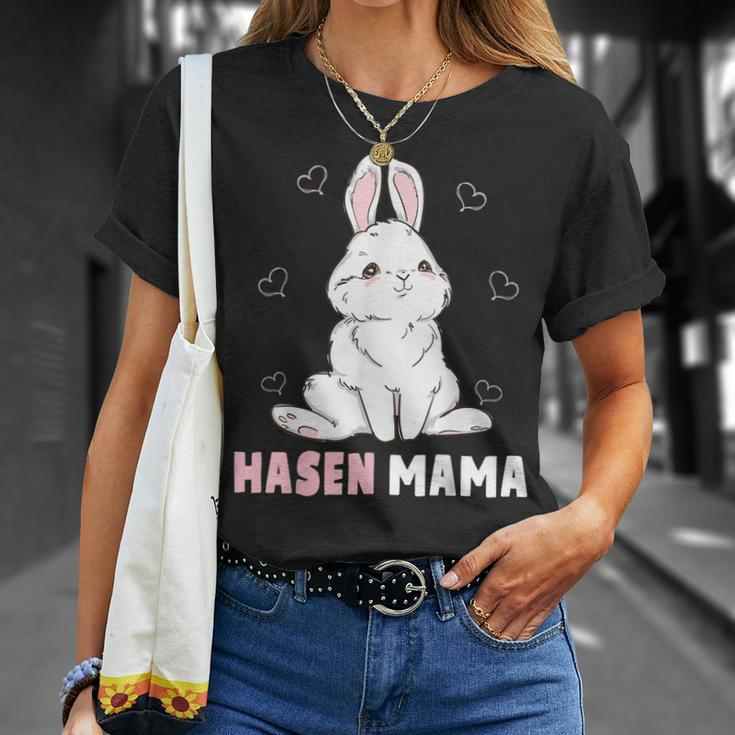 Cute Bunny Easter Rabbit Mum Rabbit Mum Gift For Women Unisex T-Shirt Gifts for Her