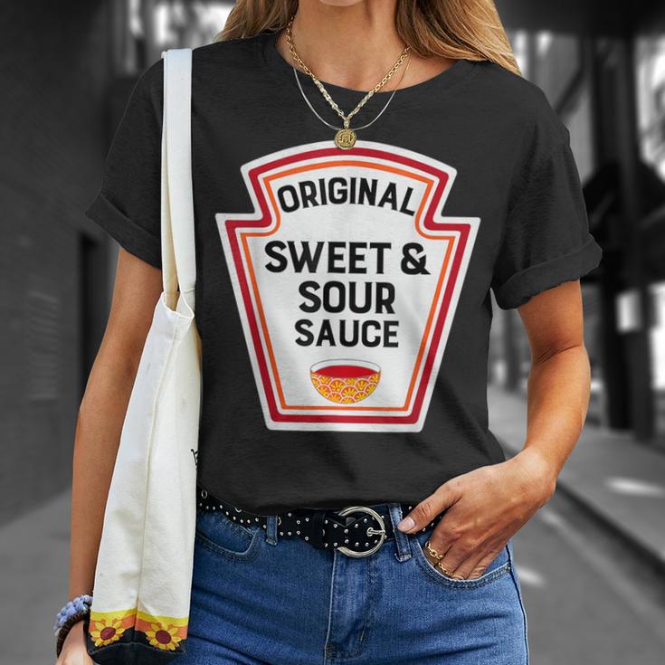 Condiments Shirts Cute Group Condiments Costume Sweet And Sour Sauce T-Shirt - Seseable