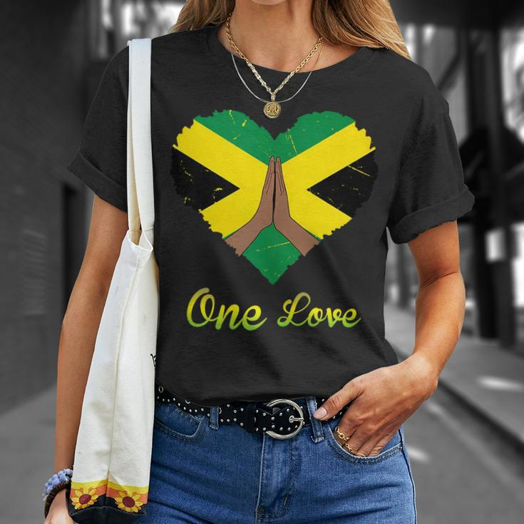 Cute Jamaican One Love Meditation Meditation Funny Gifts Unisex T-Shirt Gifts for Her