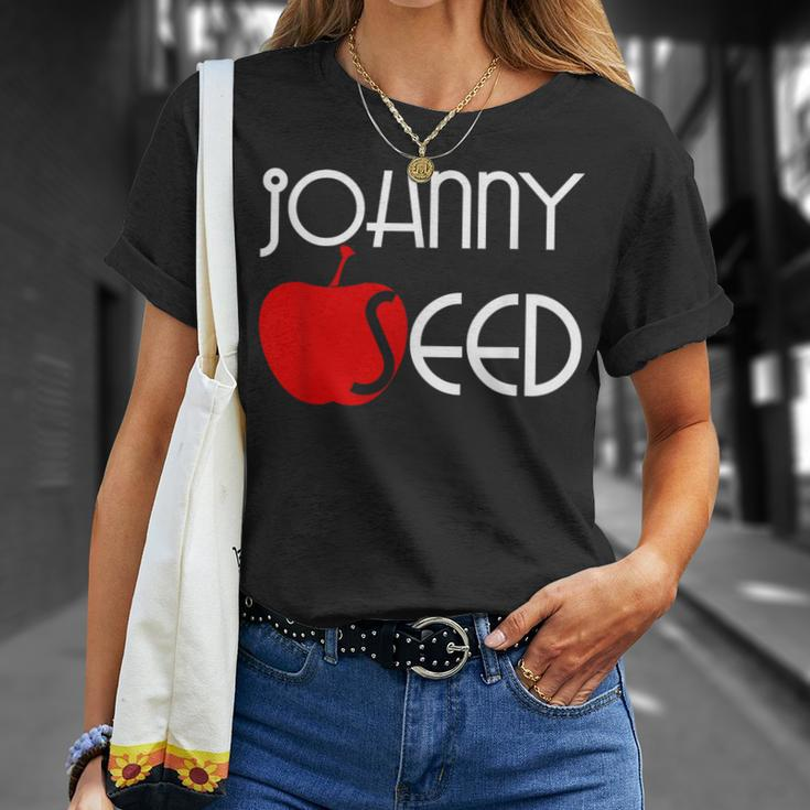 Cute Johnny Appleseed T-Shirt Gifts for Her