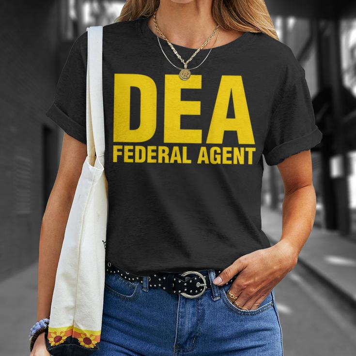 Dea Federal Agent Uniform Costume T-Shirt Gifts for Her